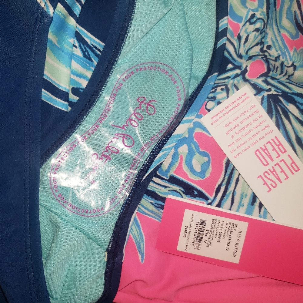 Lilly pulitzer swimsuit - Picture 2 of 2